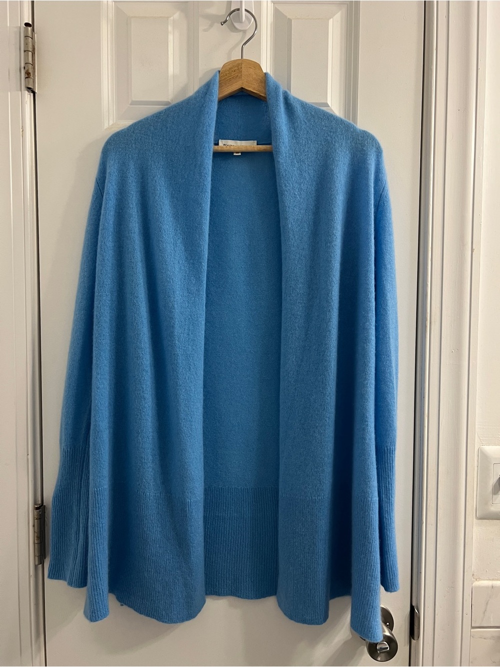 White + Warren Cashmere Open-Front Cardigan - Picture 2 of 11